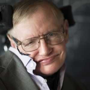 Portrait of Stephen Hawking